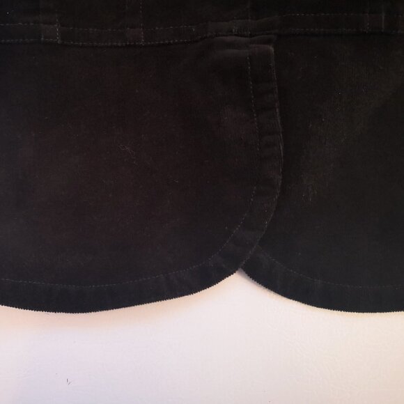 NWT Bandolinoblu Denim Ladies Size Small Black Corduroy Jacket - Picture 8 of 12